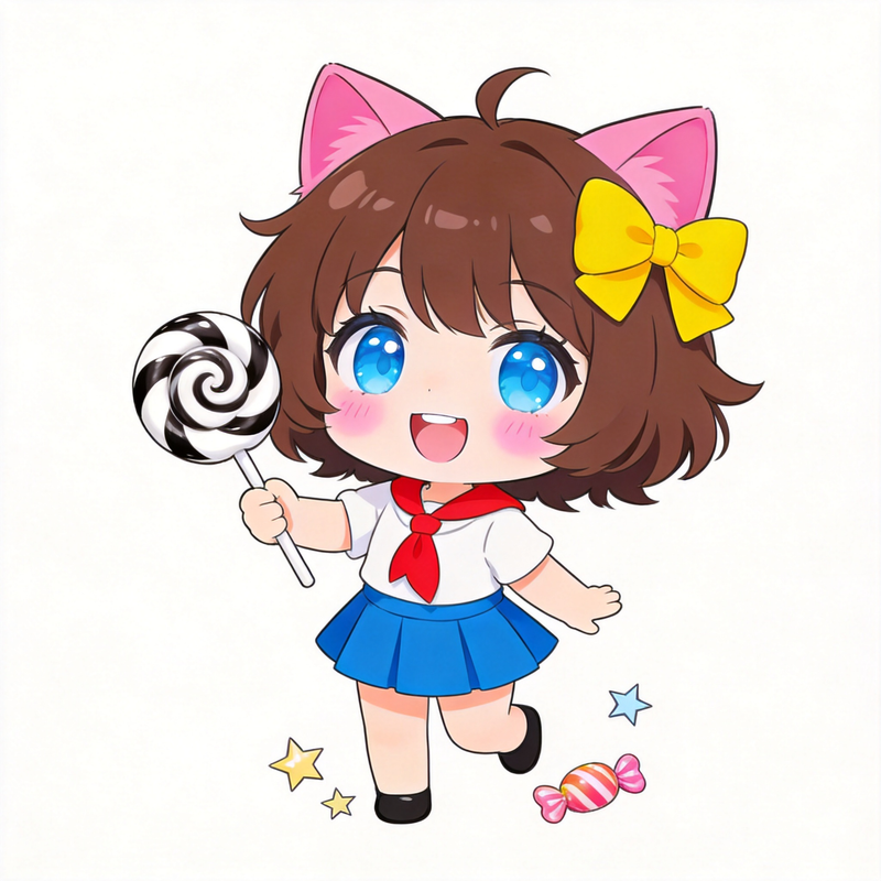 追剧喵 吉祥物猫娘
